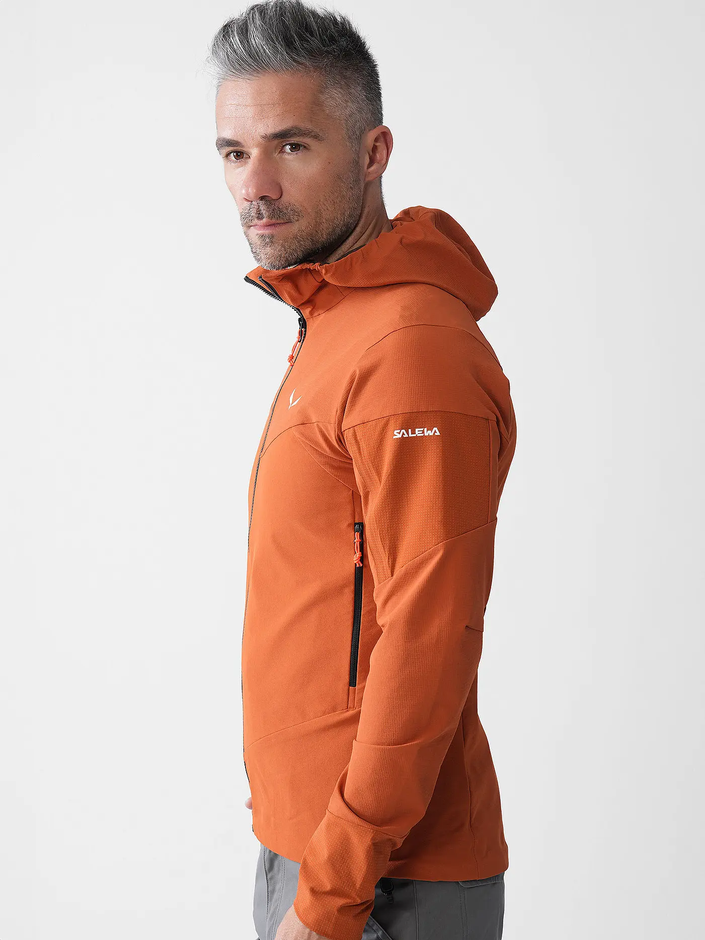 SALEWA | Herren Softshell Jacke Agner Durastretch | orange
