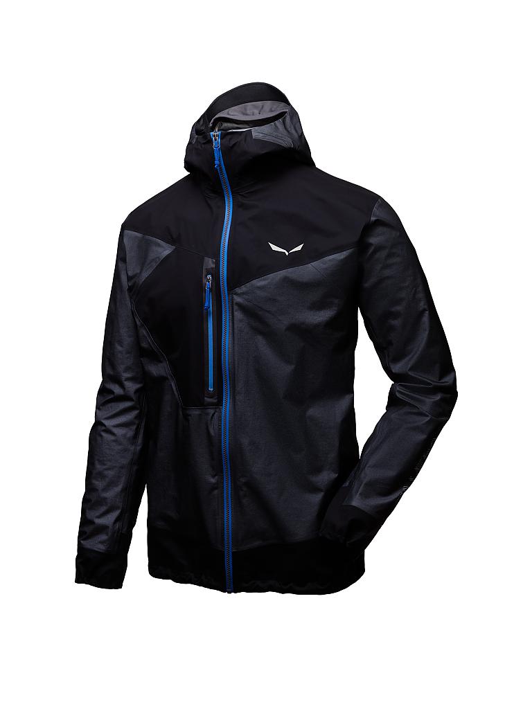 SALEWA | Herren Wanderjacke Pedroc 2 GORE-TEX® Active | schwarz