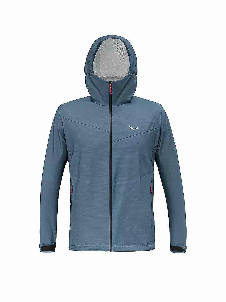 SALEWA | Herren Wanderjacke Puez Aqua 4 2.5L Powertex Hoodie | grau