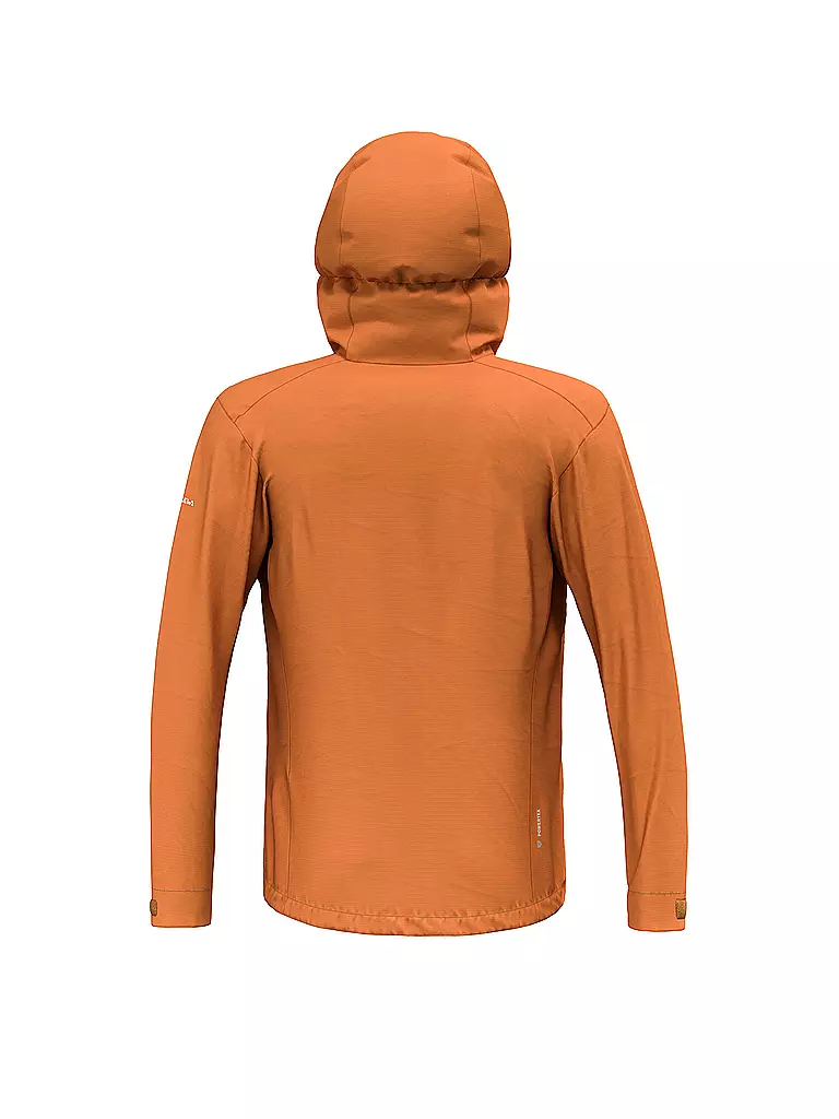 SALEWA | Herren Wanderjacke Puez Aqua 4 2.5L Powertex Hoodie | orange