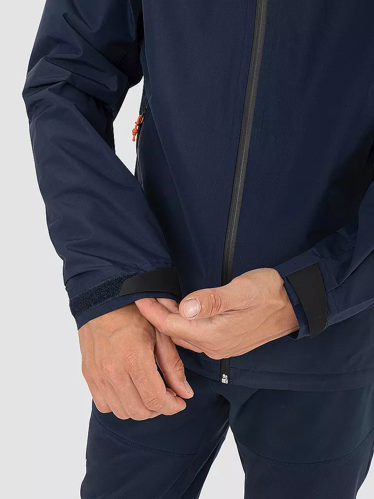 SALEWA | Herren Wanderjacke Puez Aqua 4 2.5L Powertex Hoodie | dunkelblau