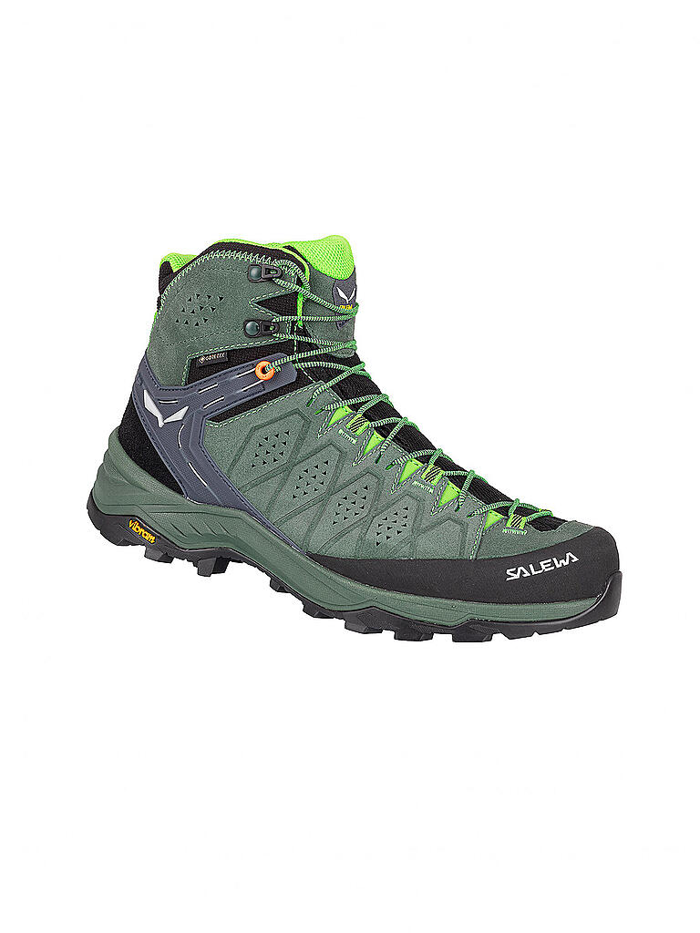 SALEWA | Herren Wanderschuhe Alp Trainer 2 Mid GTX | grün