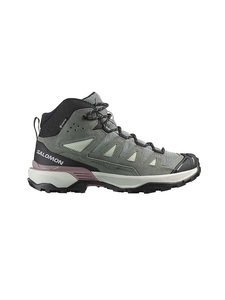 Salomon Wanderschuhe X Ultra Leather GORE-TEX Olive