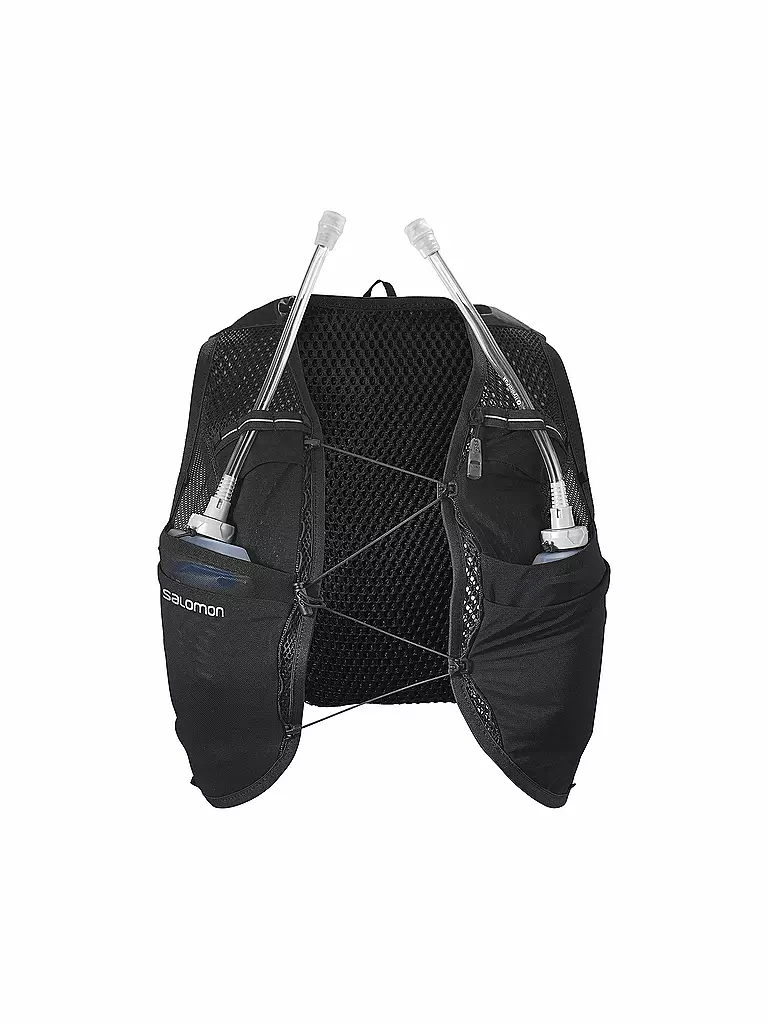 SALOMON | Damen Laufweste Active Skin 8 mit Flasks | schwarz