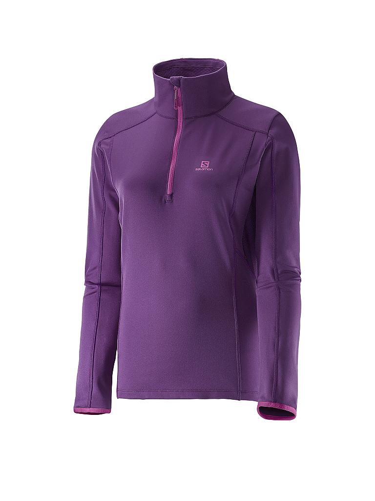 SALOMON | Damen Ski-Funktionsshirt | lila