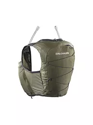 SALOMON | Damen Trinkweste Active Skin 8 mit Flasks | Grün