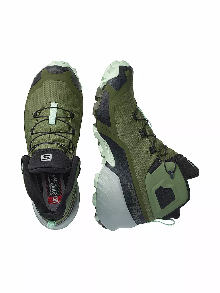 SALOMON | Damen Wanderschuhe Cross Hike Mid GTX | olive