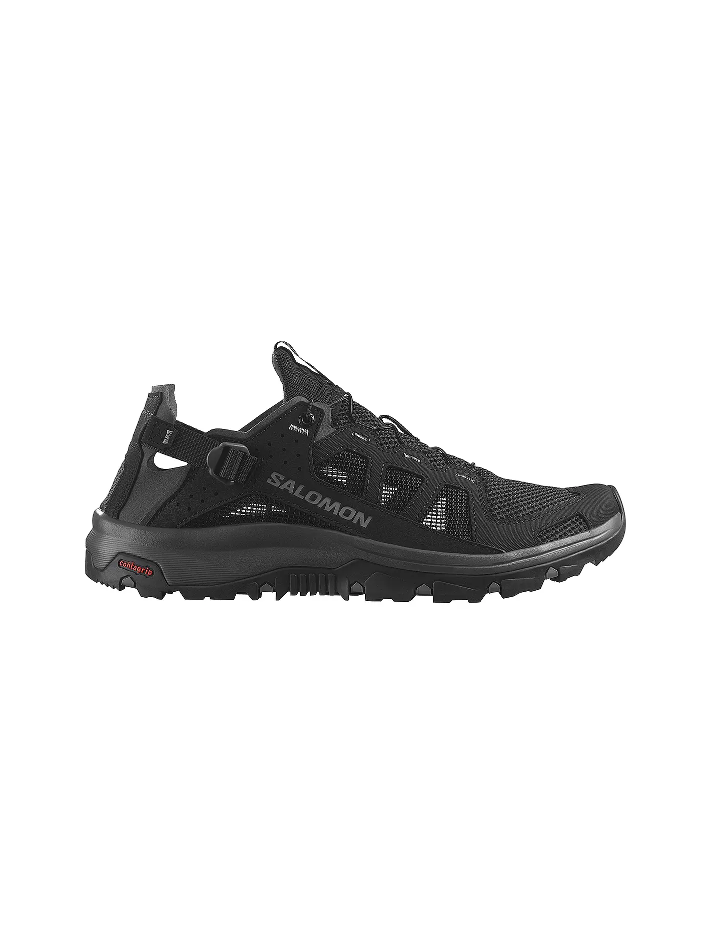 SALOMON | Herren Wander Sandalen TECHAMPHIBIAN 5  | schwarz