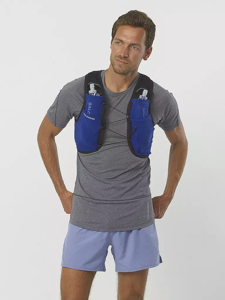 SALOMON | Laufweste Active Skin 4 mit Flasks | blau
