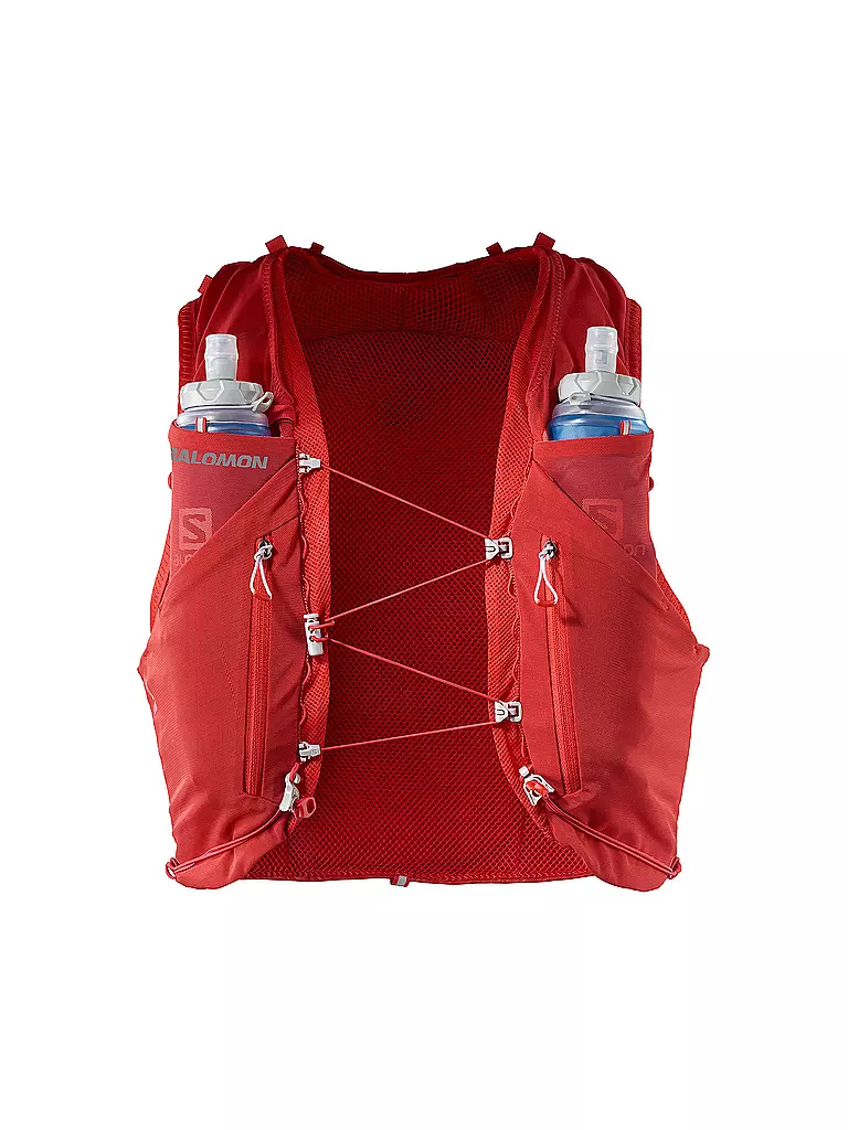 SALOMON | Laufweste mit Flasks Adv Skin 12L | rot