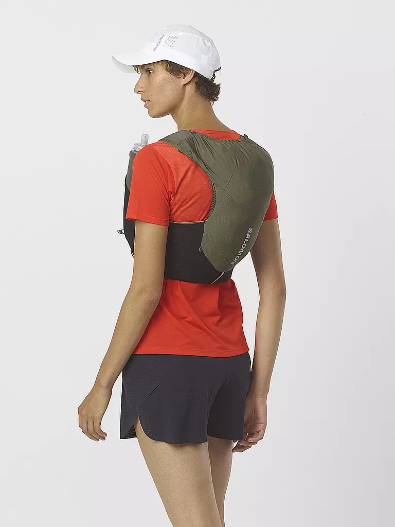 SALOMON | Trinkweste mit Flasks Adv Skin 5L | olive