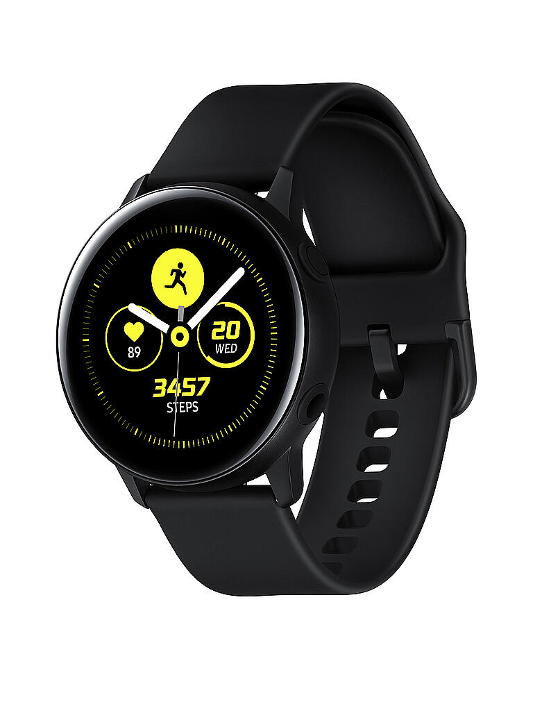 SAMSUNG | Smartwatch Galaxy Watch Active inkl. Wireless Battery Pack | schwarz