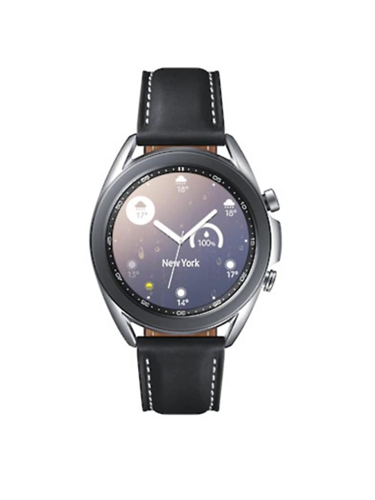 SAMSUNG | Smartwatch Galaxy Watch3 Bluetooth 41mm Mystic Silver | silber