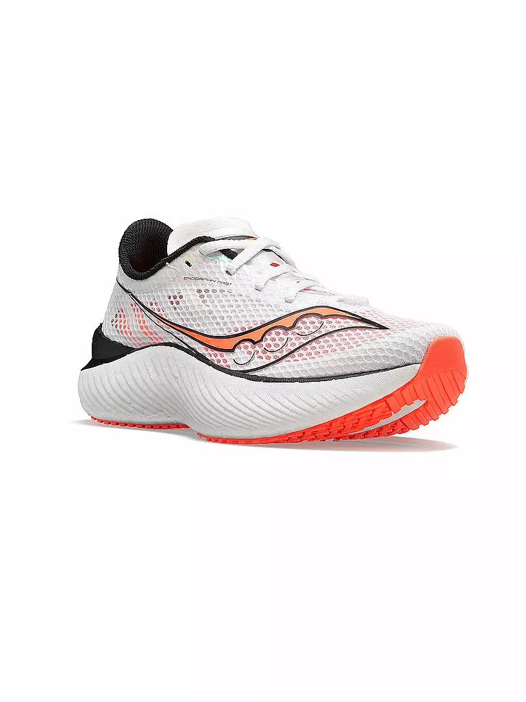 SAUCONY | Herren Wettkampf Laufschuhe Endorphin Pro 3 | weiss