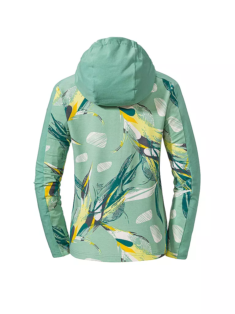 SCHÖFFEL | Damen Fleece Hoody Locarno L | mint