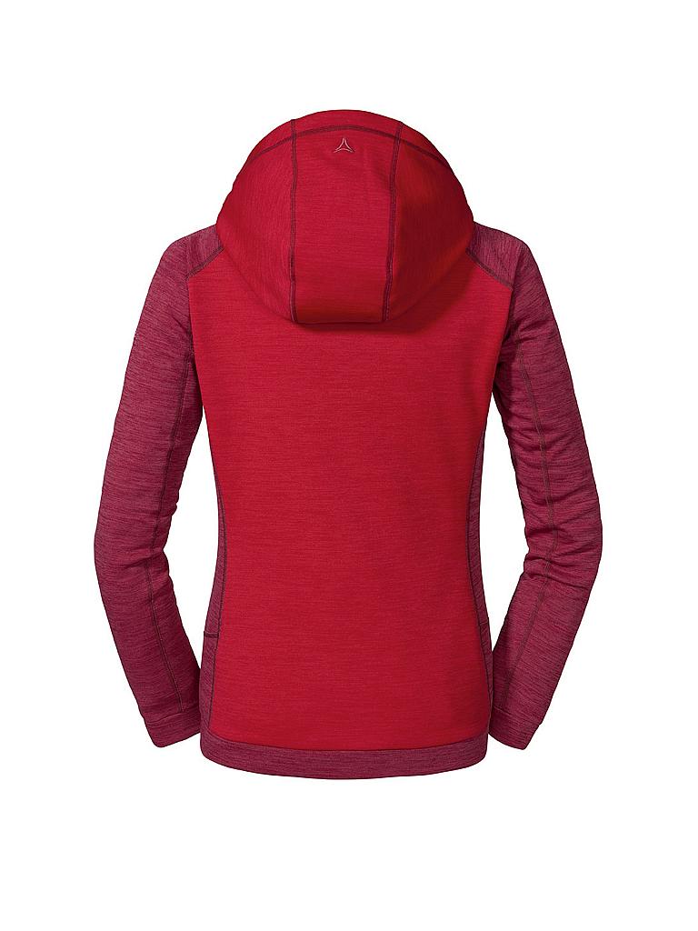 SCHÖFFEL | Damen Fleecejacke Cambrai Hoody | rot