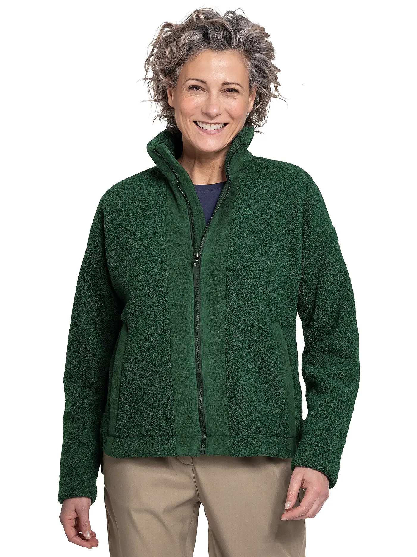 SCHÖFFEL | Damen Fleecejacke Kalmor | dunkelgrün