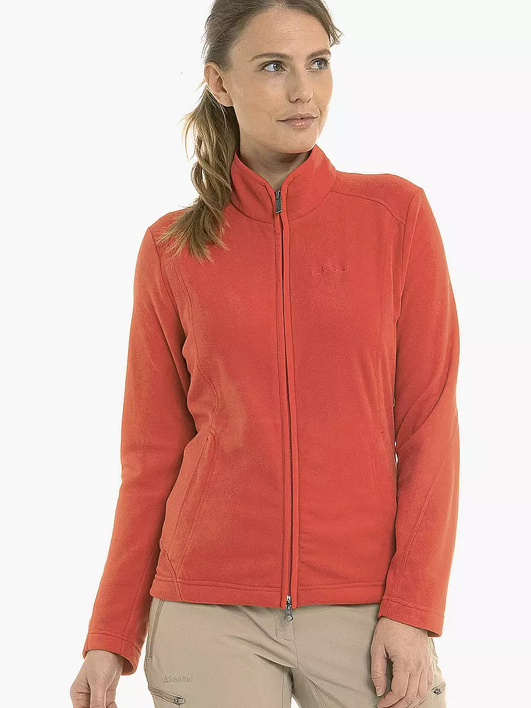 SCHÖFFEL Damen Fleecejacke Leona2 koralle