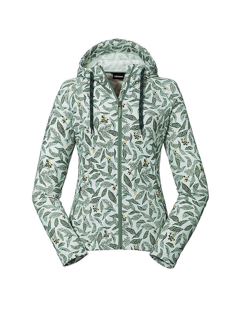 SCHÖFFEL | Damen Fleecejacke Maidstone Hoodie | grün