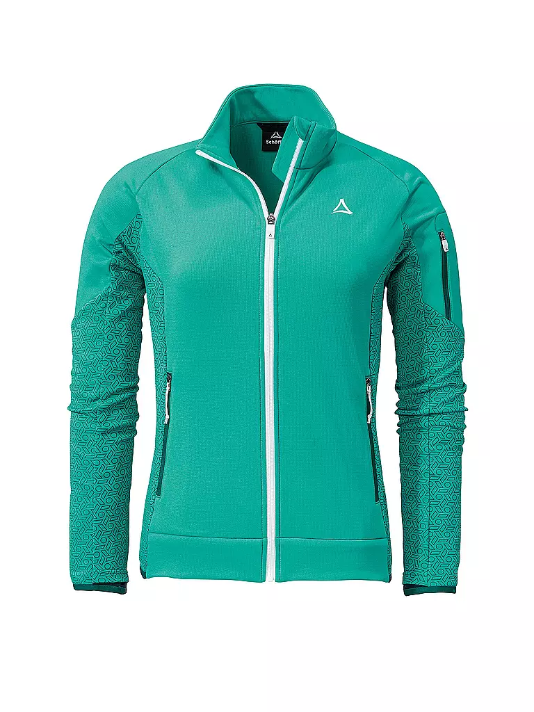 SCHÖFFEL | Damen Fleecejacke Tecnostretch | türkis