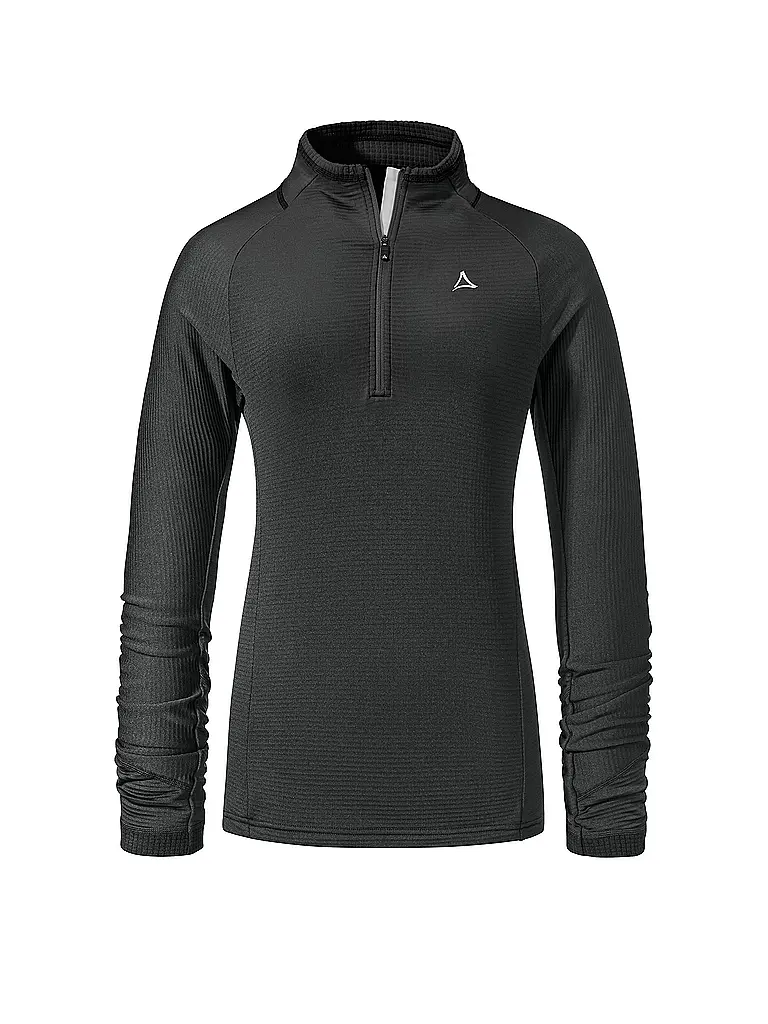 SCHÖFFEL | Damen Funktions Zipshirt Cascata | schwarz