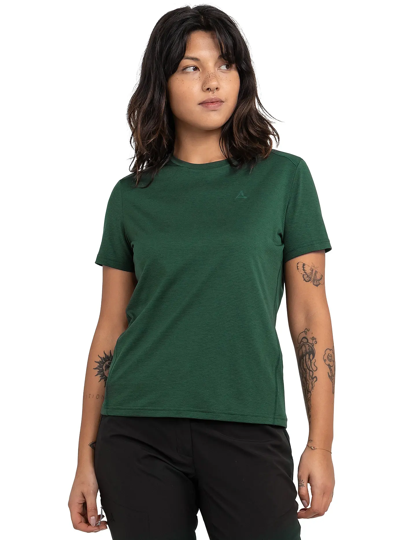 SCHÖFFEL | Damen Funktionsshirt Tauron L | dunkelgrün