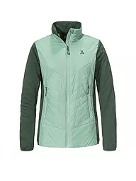 SCHÖFFEL | Damen Hybridjacke Cascata PL Hoodie | mint