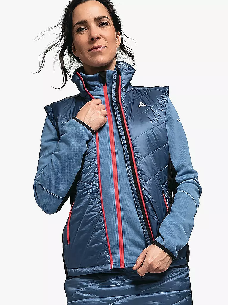 SCHÖFFEL | Damen Hybridweste Stams L | blau