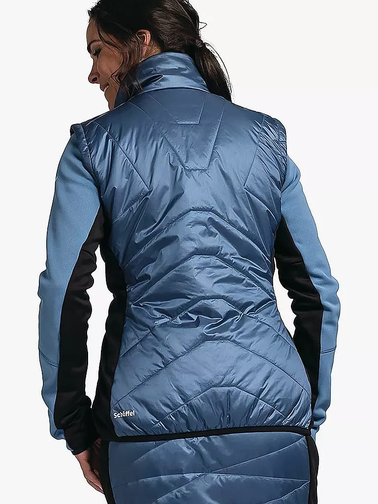 SCHÖFFEL | Damen Hybridweste Stams L | blau