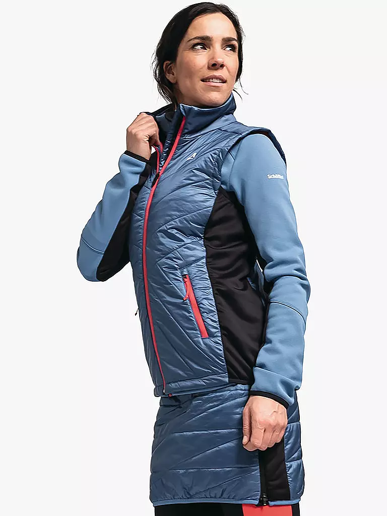 SCHÖFFEL | Damen Hybridweste Stams L | blau