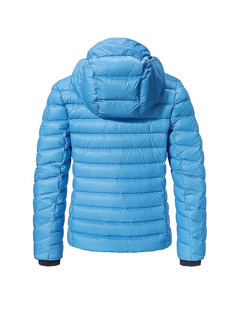 SCHÖFFEL | Damen Isojacke Silvretta Down Hoodie | hellblau
