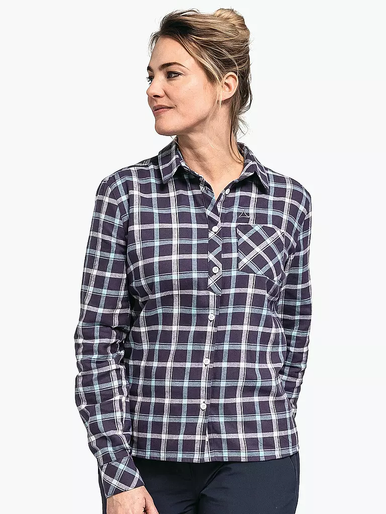 SCHÖFFEL | Damen Outdoorbluse Almkogel L | lila