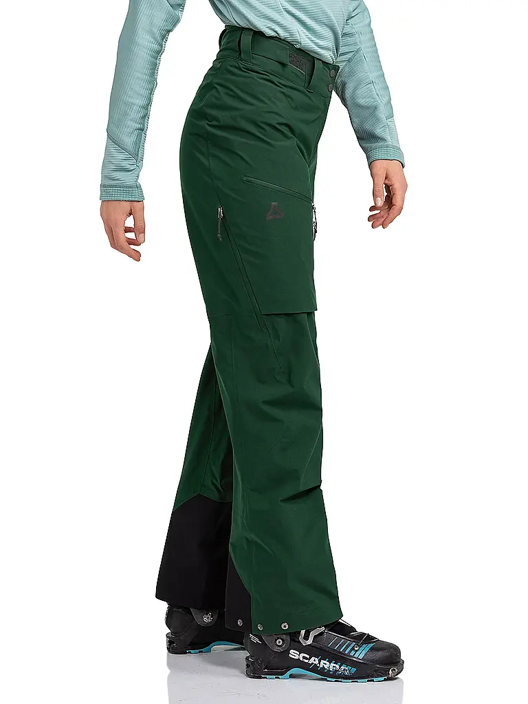 SCHÖFFEL | Damen Tourenhose Milagle 3L | dunkelgrün