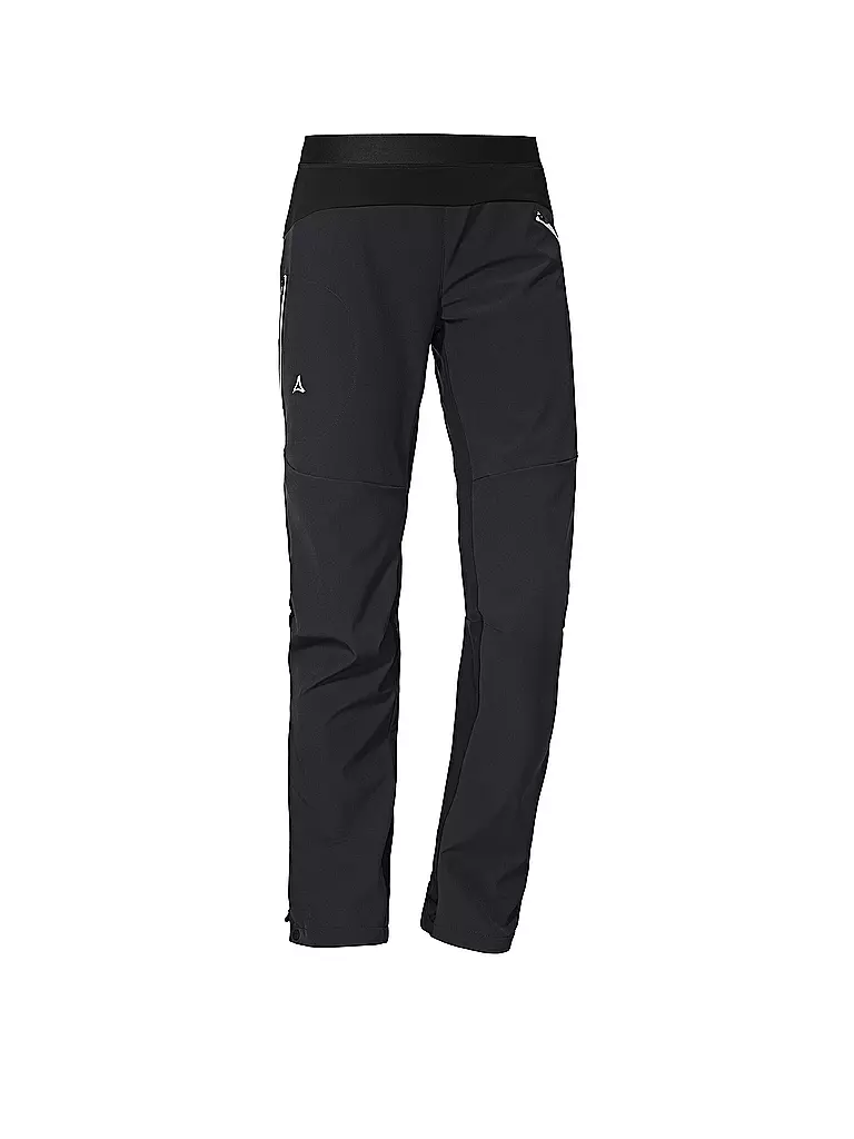 SCHÖFFEL | Damen Tourenhose Rinnen L Softshell | schwarz