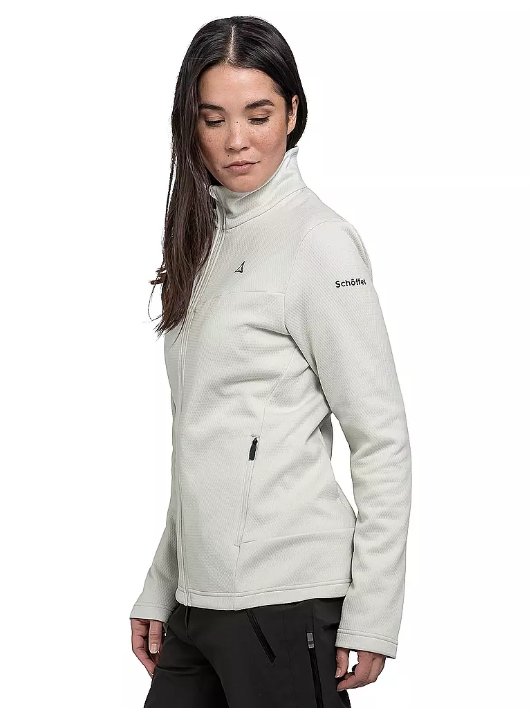 SCHÖFFEL | Damen Unterzieh Jacke Style Pine Fleece | weiss