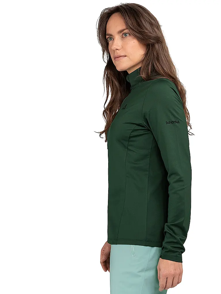 SCHÖFFEL | Damen Unterzieh Zipshirt Style Pine | 