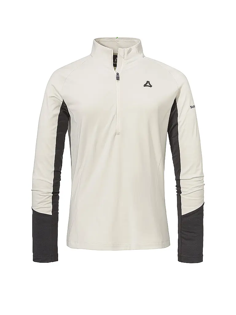 SCHÖFFEL | Damen Unterzieh Zipshirt Style Safoon | creme