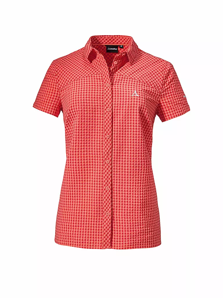 SCHÖFFEL | Damen Wanderbluse Lessebo L | rot