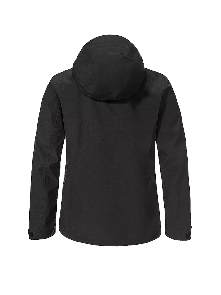 SCHÖFFEL | Damen Wanderjacke Cascata 3L Hoodie | schwarz