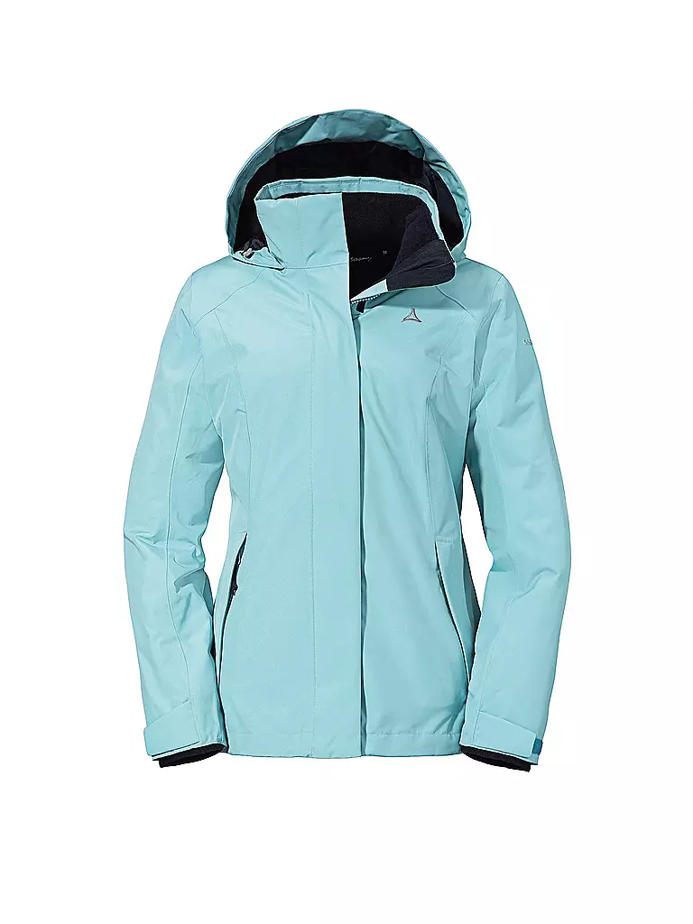 SCHÖFFEL | Damen Winterjacke Partinello L 3in1 3L | hellblau