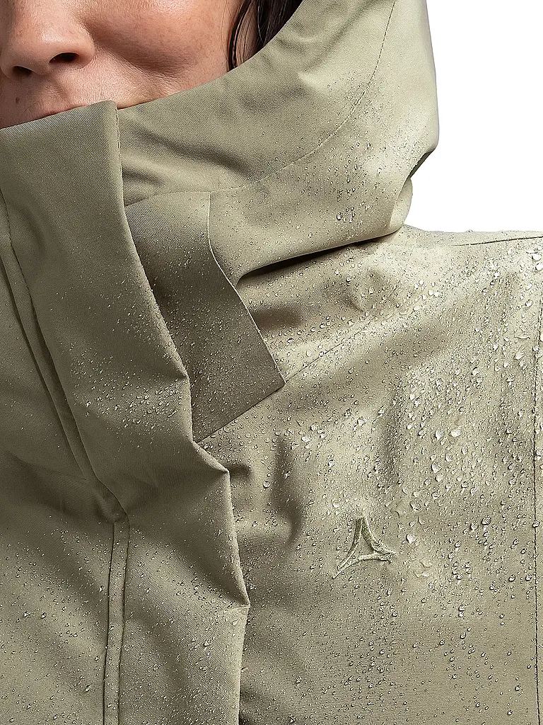 SCHÖFFEL | Damen Wintermantel Style Gregale Hoodie | olive