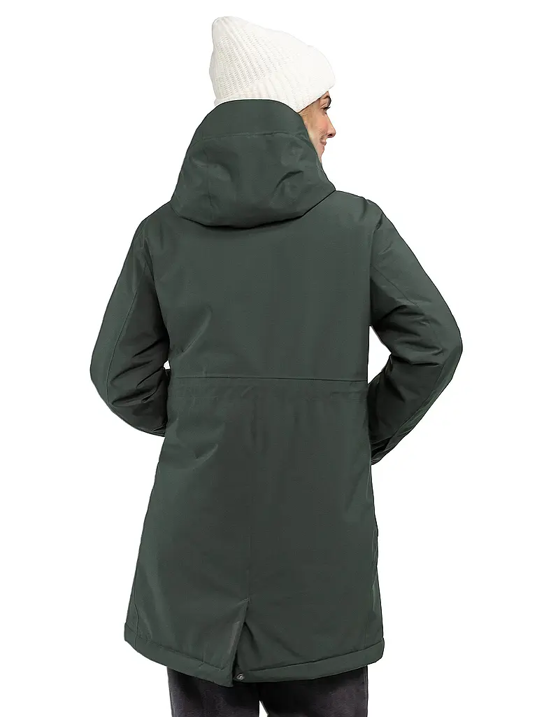 SCHÖFFEL | Damen Winterparka Crivat 2L Hoodie | dunkelgrün