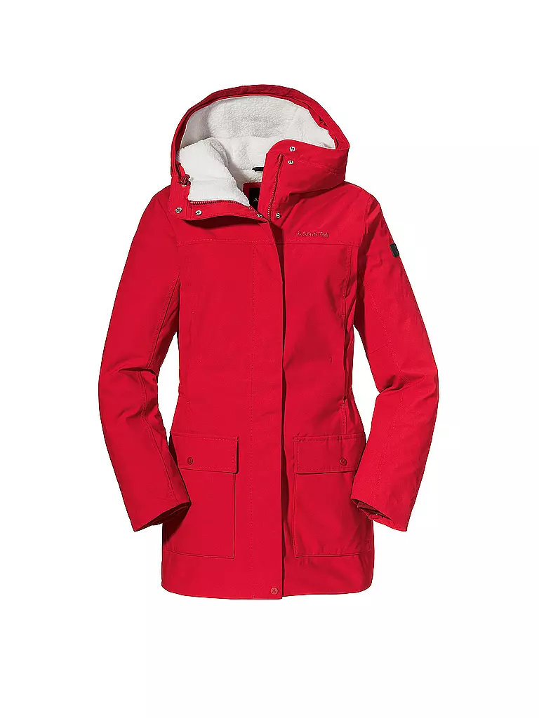 SCHÖFFEL | Damen Winterparka Rotterdam L | rot