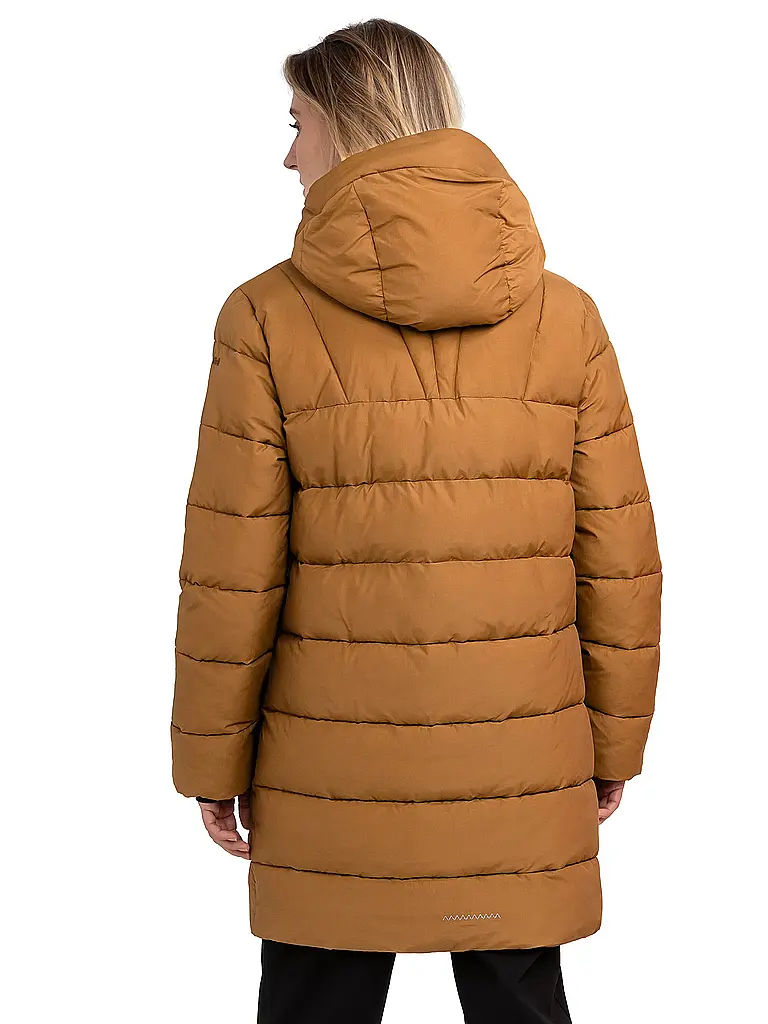 SCHÖFFEL | Damen Winterparka Style Boslix Hoodie | senf