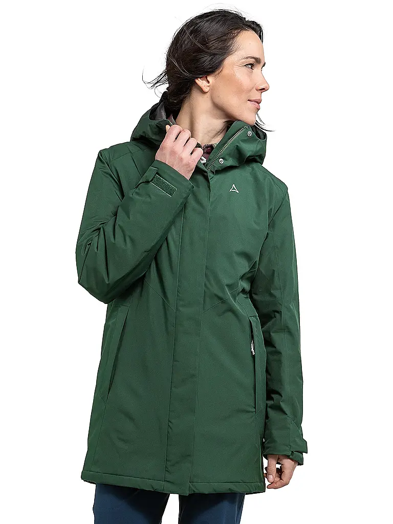 SCHÖFFEL | Damen Winterparka Style Froda 2L | dunkelgrün
