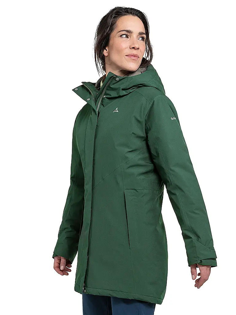 SCHÖFFEL | Damen Winterparka Style Froda 2L | dunkelgrün