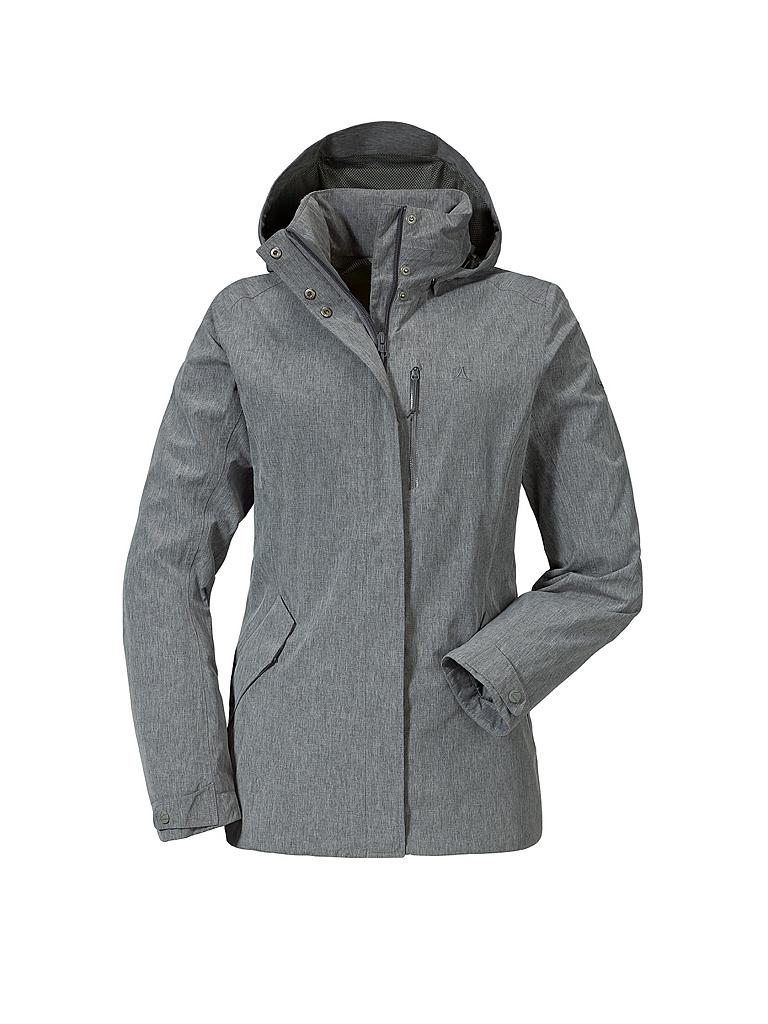 SCHÖFFEL | Damen ZipIn! Jacke Fontanella2 | grau