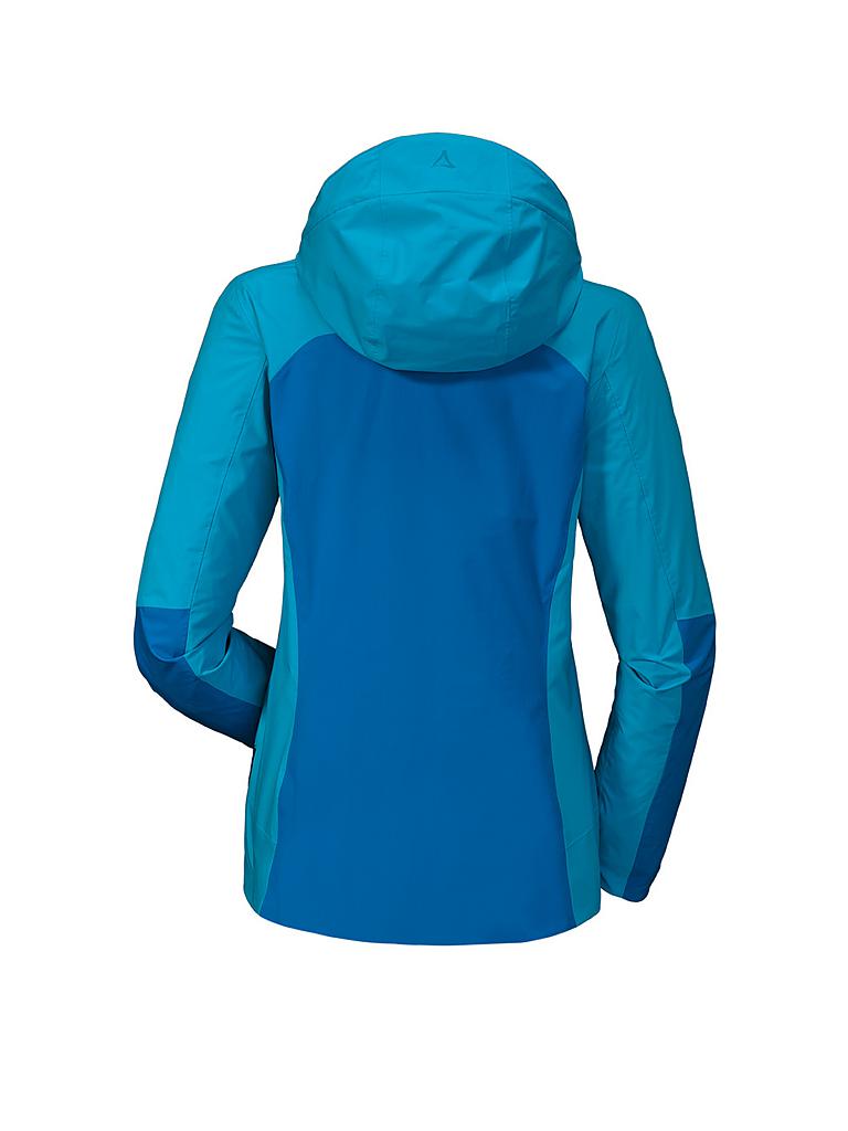 SCHÖFFEL | Damen ZipIn! Wanderjacke Alyeska 2L | türkis