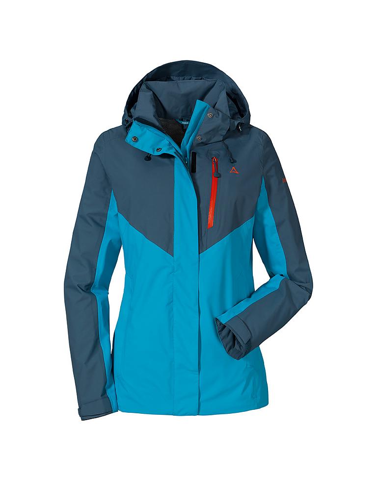 SCHÖFFEL | Damen ZipIn! Wanderjacke Alyeska2  | blau