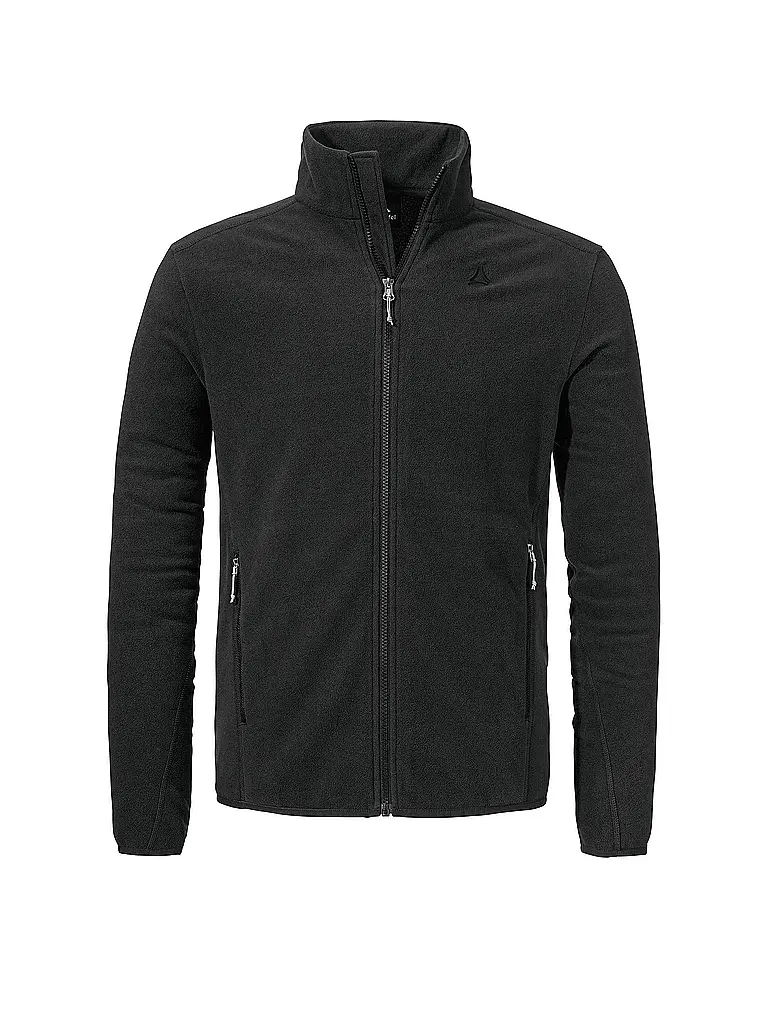 SCHÖFFEL | Herren Fleecejacke Ash | schwarz